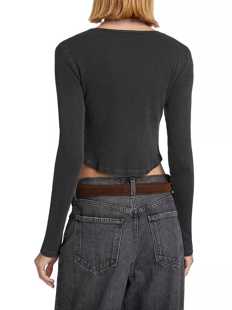 AGOLDE Nova Long-Sleeve T-Shirt 5