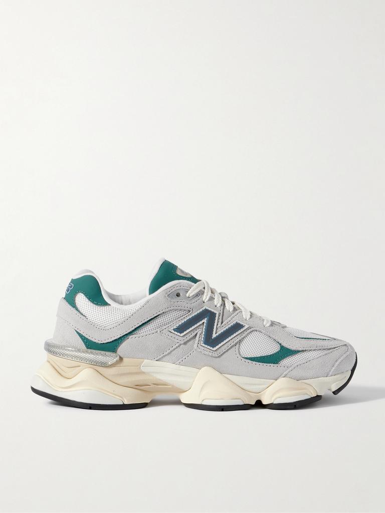 New Balance 9060 绒面革网眼运动鞋  - US4