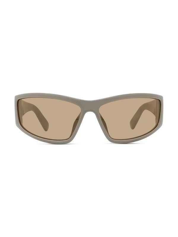 Stella McCartney Fashion Show 70MM Wrap Sunglasses