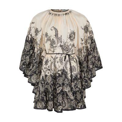 Zimmermann Rhiannon lantern mini dress