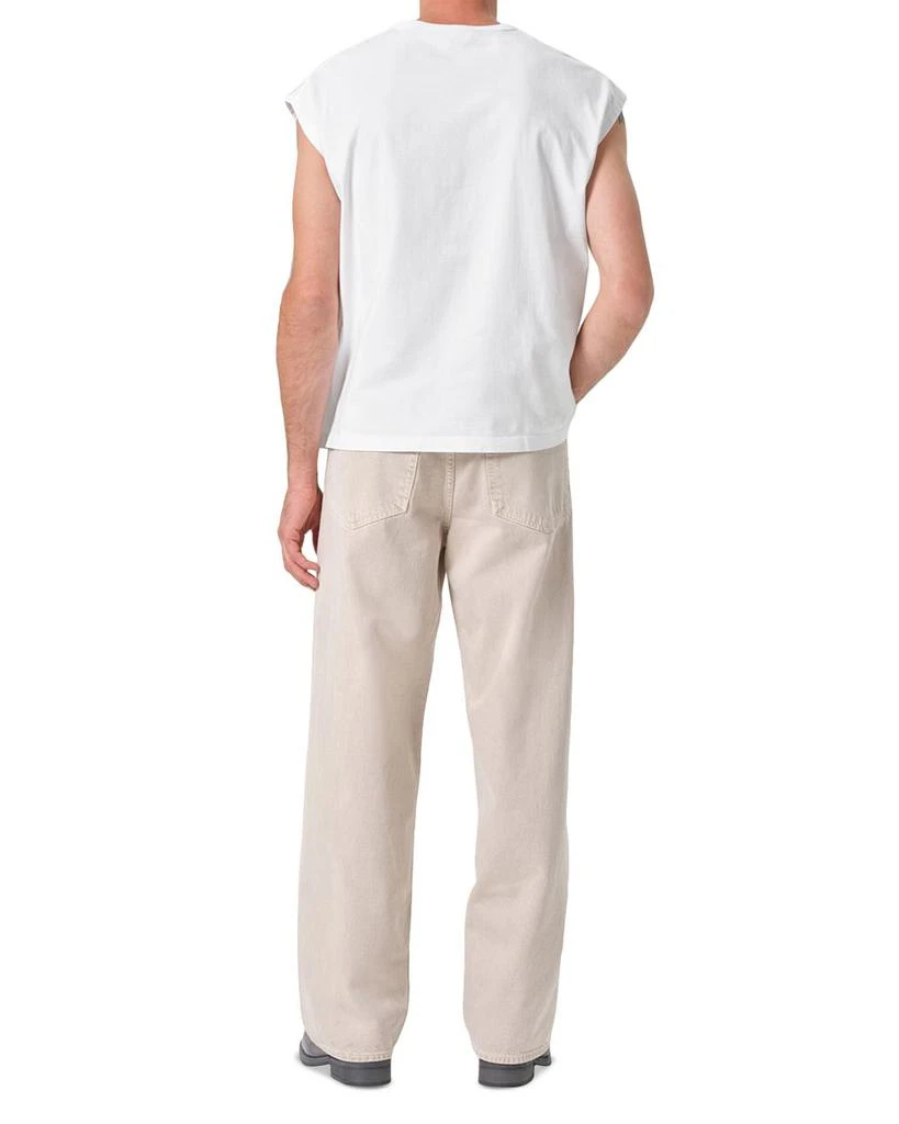 AGOLDE Fusion Relaxed Fit Wide Leg Jeans in Scone Tan 3
