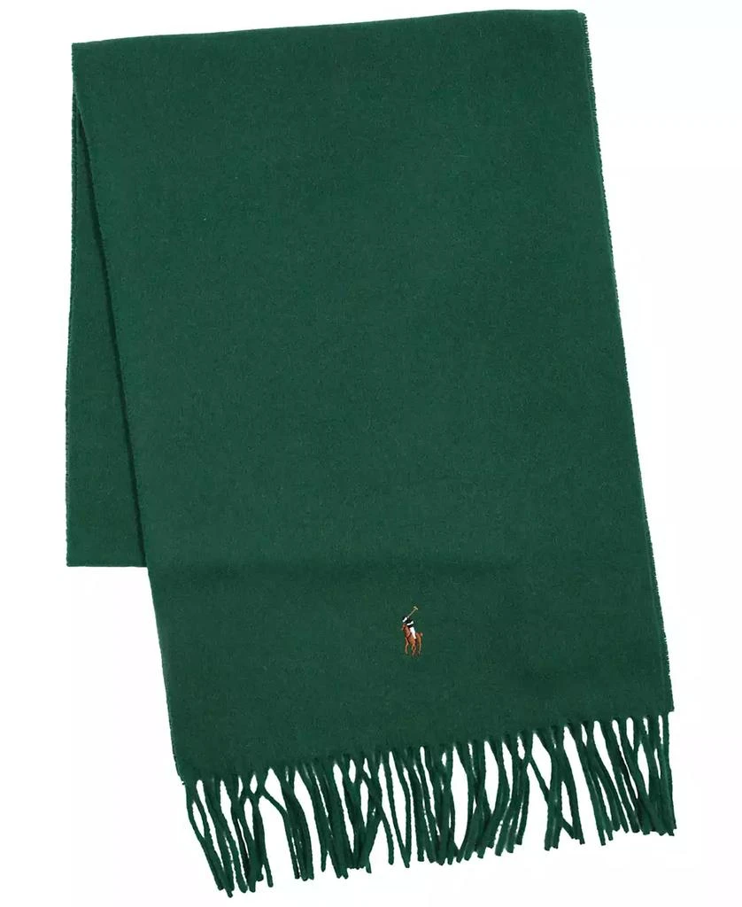 Ralph Lauren Men's Signature Italian Virgin Wool Scarf 5