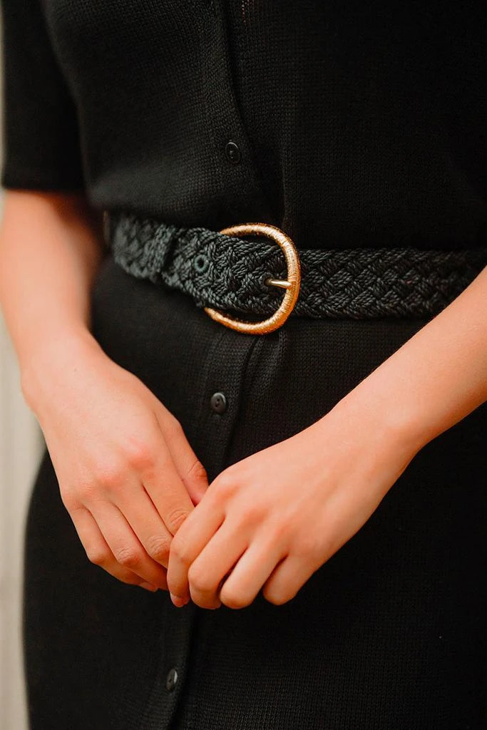 Saaj Paris Robe Évy Noir 7