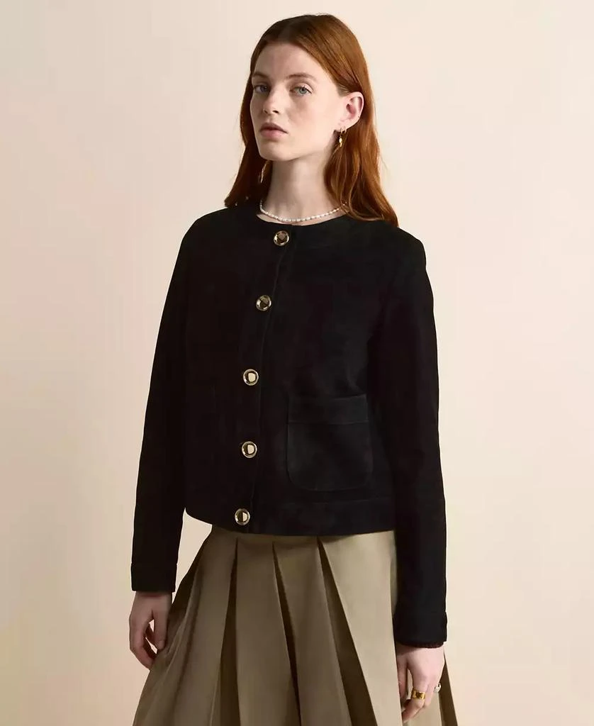 Furniq UK Women
s Premium Suede Jacket