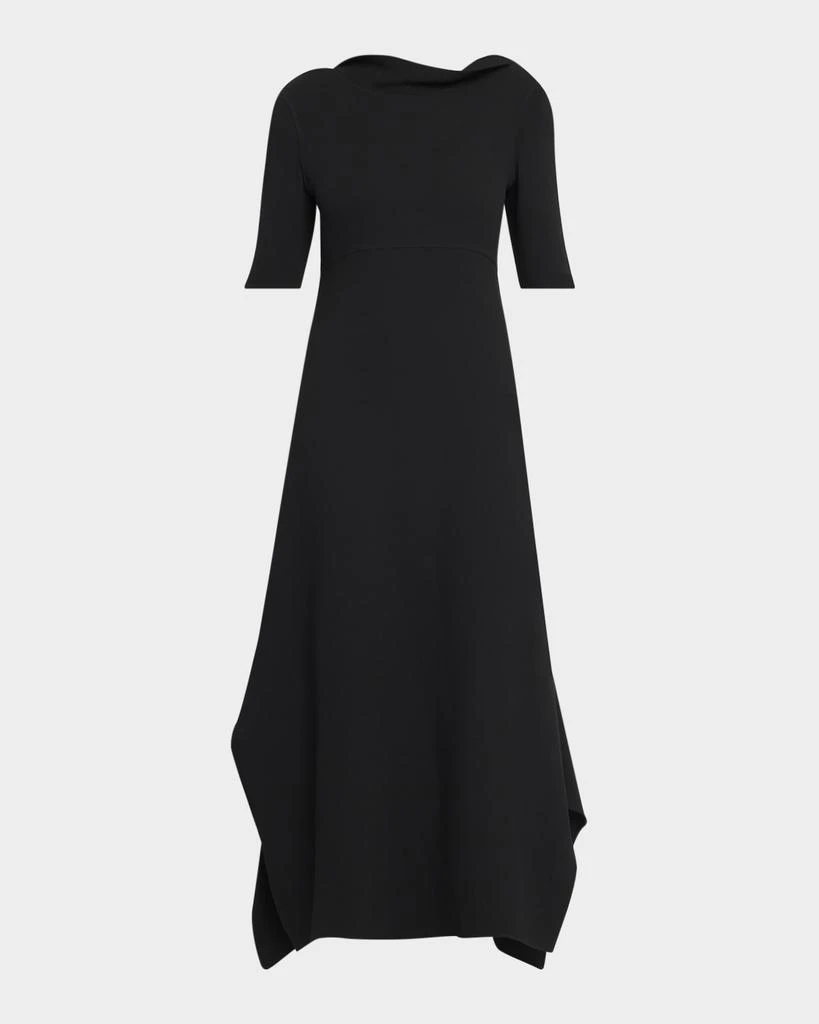 The Row Faede Draped Back Long Silk Dress - Dresses & Skirts - Free  Shipping - BeyondStyle