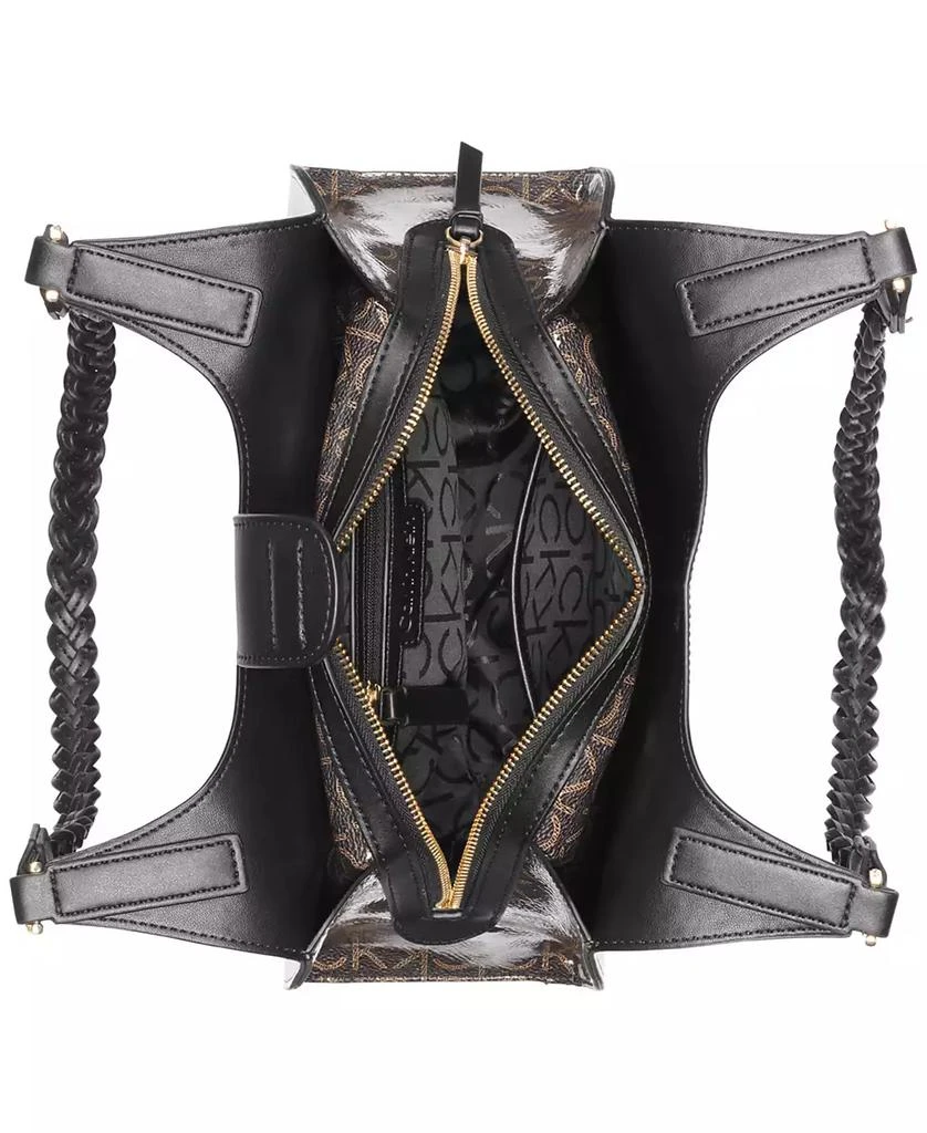 Calvin Klein Shelly Signature Satchel 2