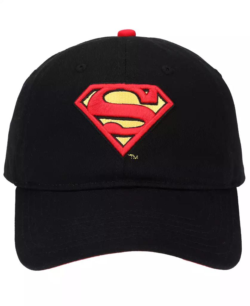 Warner Brothers Men's DC Comics Superman Low Profile Unstructured Dad Hat Adjustable Baseball Cap