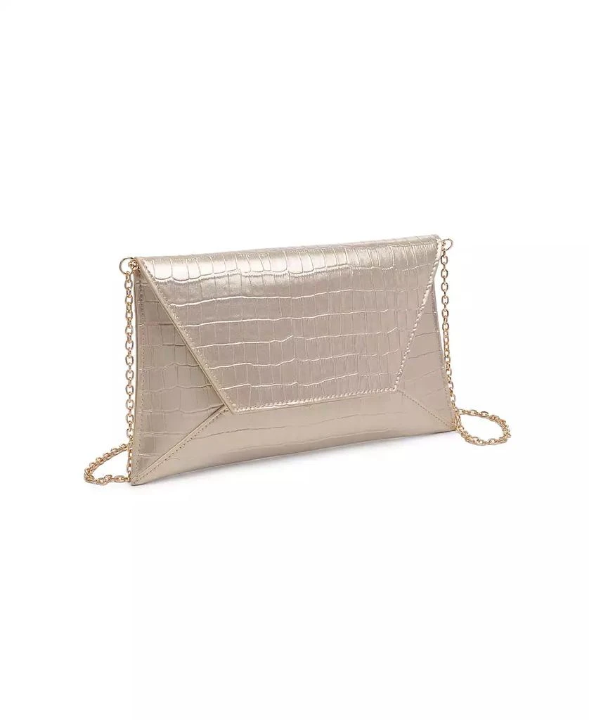 Urban Expressions Cora Croco Embossed Clutch 7