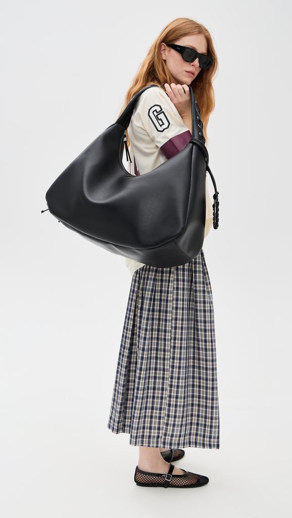 Ganni Ganni Logo Buckled Small Shoulder Bag - Shoulder Bags