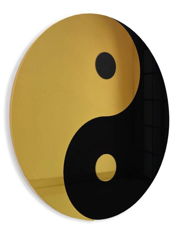 4Artworks Yin Yang Circle Wall Mirror 2