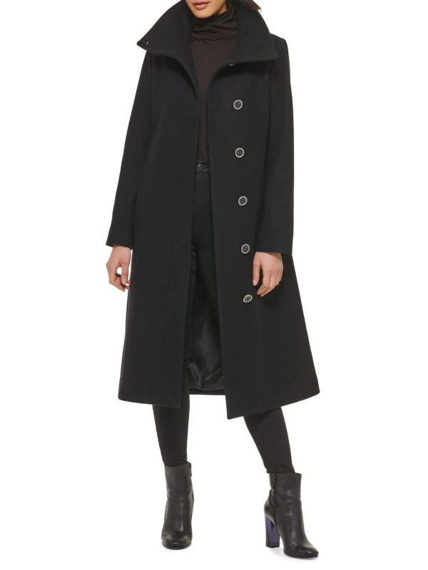 Kenneth Cole Melton Wool Blend Peacoat 1