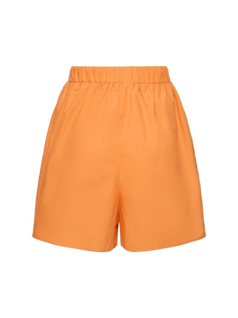 THE FRANKIE SHOP Lui Organic Cotton Poplin Boxer Shorts 4