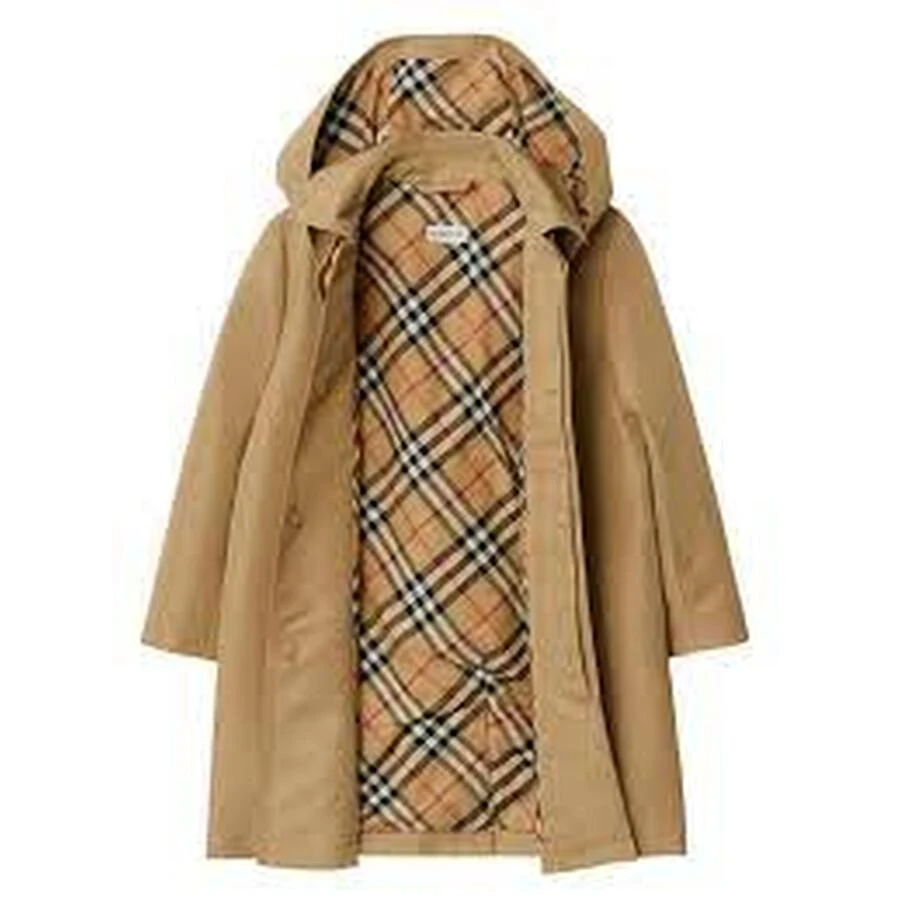 Burberry Hooded Check-Lined Trench Coat 2