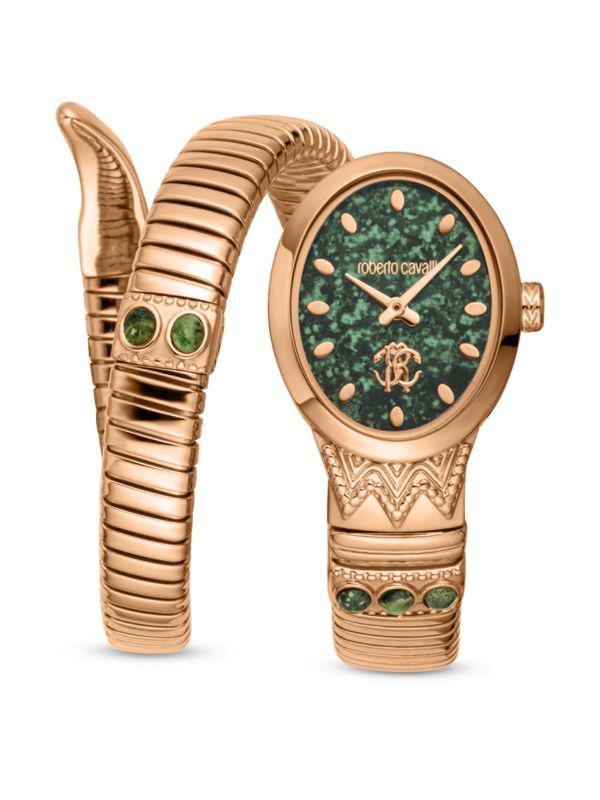 roberto cavalli レディース腕時計 Roberto Cavalli Watches Yellow Women - Women's Quartz