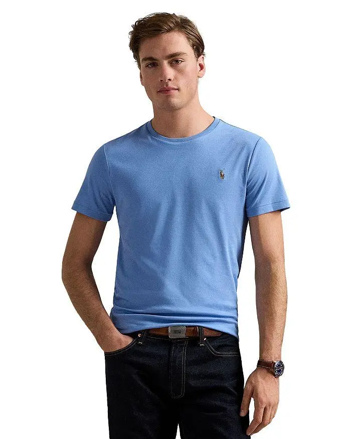Ralph Lauren Cotton Embroidered Logo Tee
