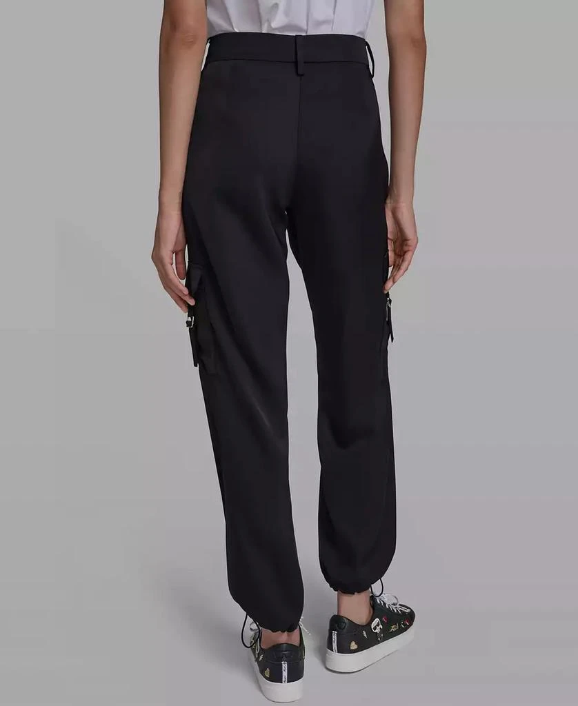 Karl Lagerfeld Paris Women
s Cropped Cargo Pants 7