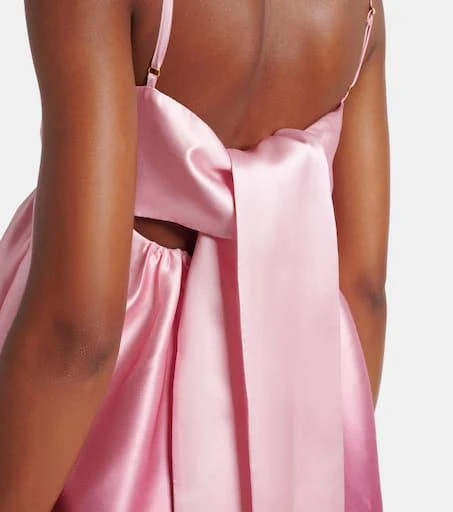 ALÉMAIS Inez ombré satin cocktail dress 6