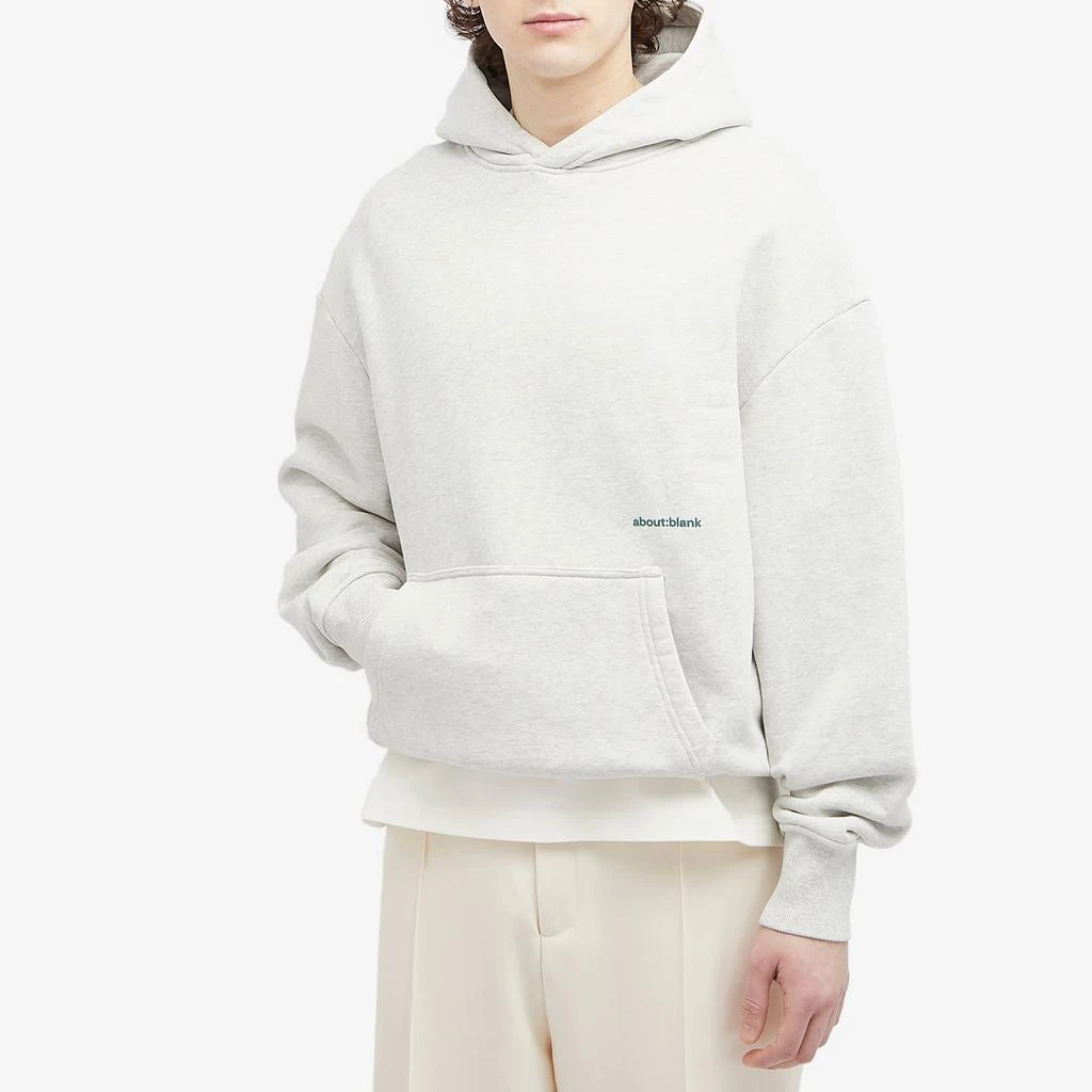 about:blank about:blank Box Logo Hoodie 2