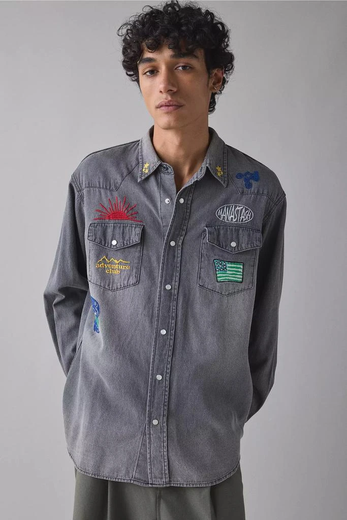 Manastash Manastash Western Embroidered Shirt 1
