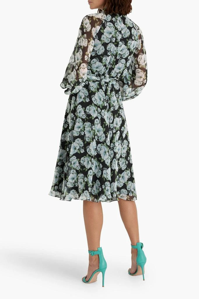 mikael aghal pleated crepe dress Mikael Aghal Pleated Crepe Dress In Black - 55% Off