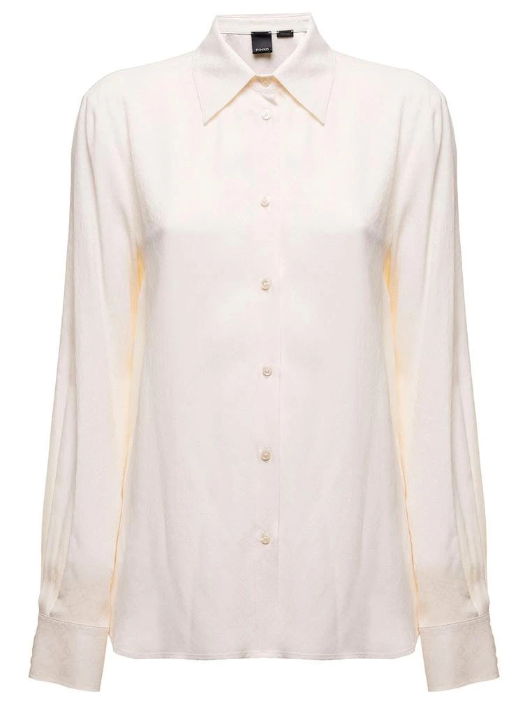 PINKO Pinko Button-Up Satin Shirt 1