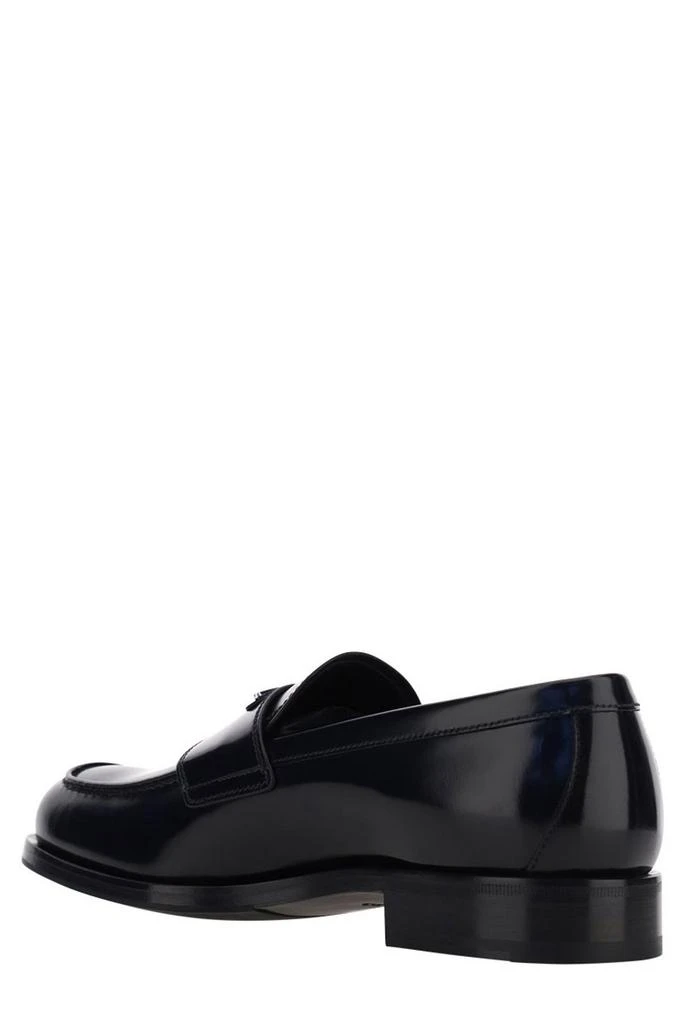 Prada Prada Logo Plaque Slip-On Loafers 3