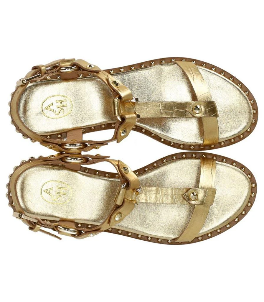 Ash Ash Patsy Gold Flat Sandal 5
