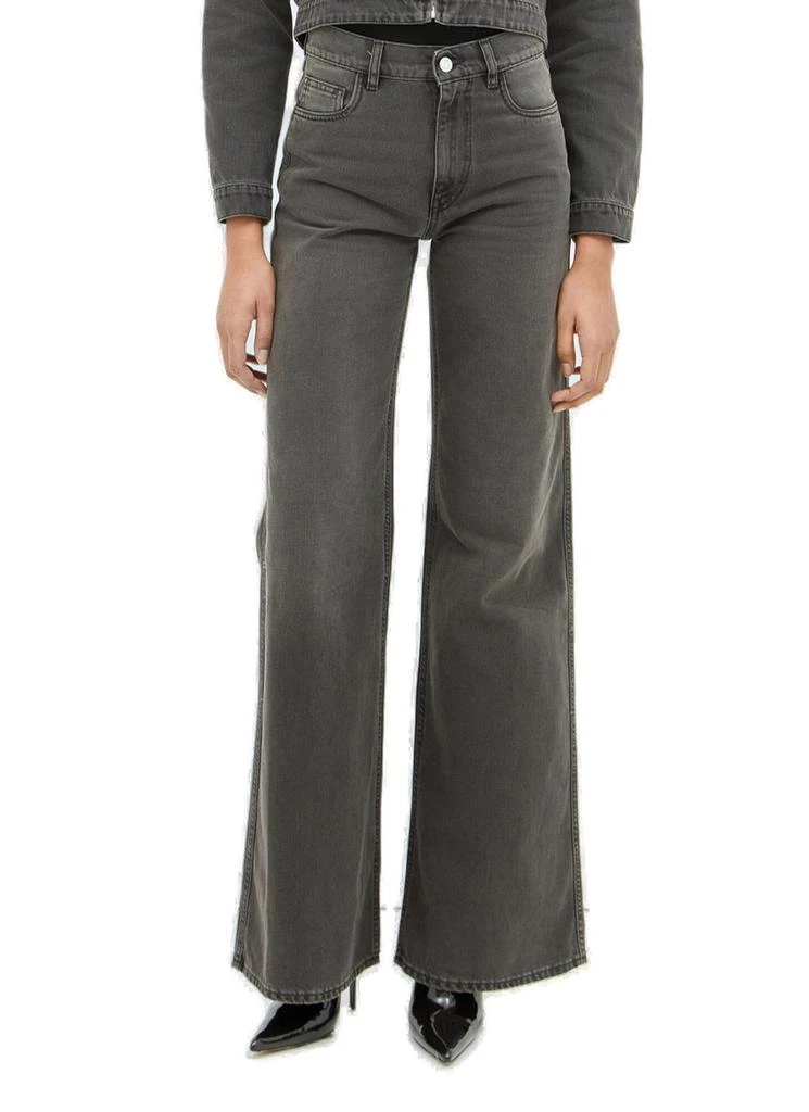 COPERNI Coperni Decorative-Buckle Wide-Leg Jeans 1