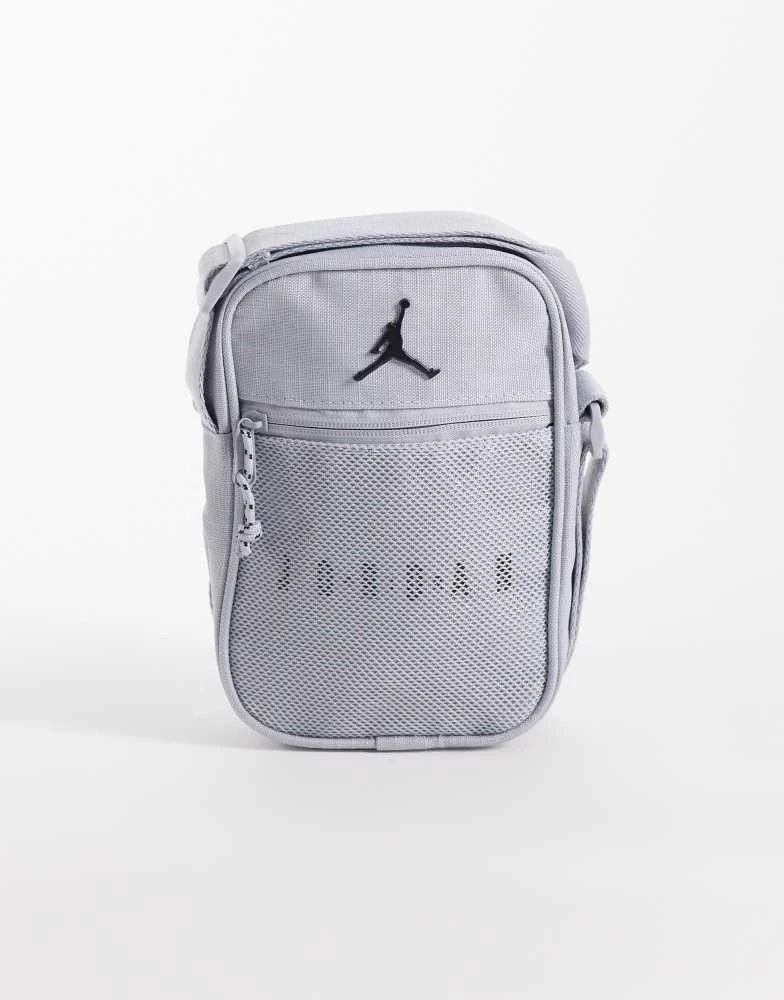 Jordan Jordan logo crossbody bag in grey