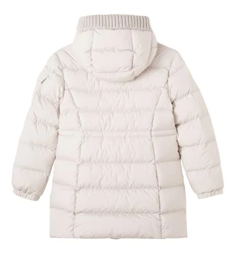 Moncler Irma wool-trimmed down coat 3