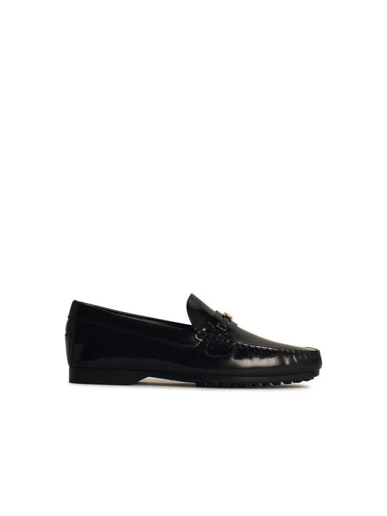 Tod's Tod'S 'Kate' Black Leather Loafers 1