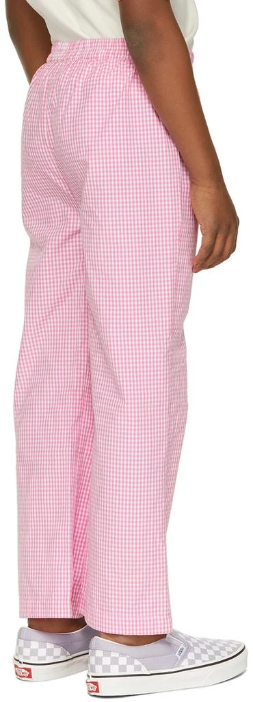 maed for mini Kids Pink Blocky Badger Trousers 4