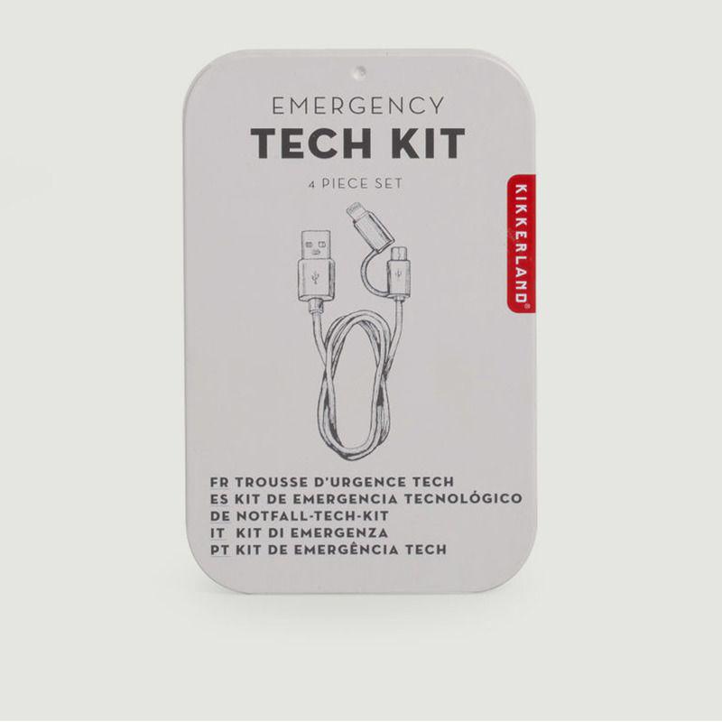 Kikkerland Emergency Tech Kit White KIKKERLAND