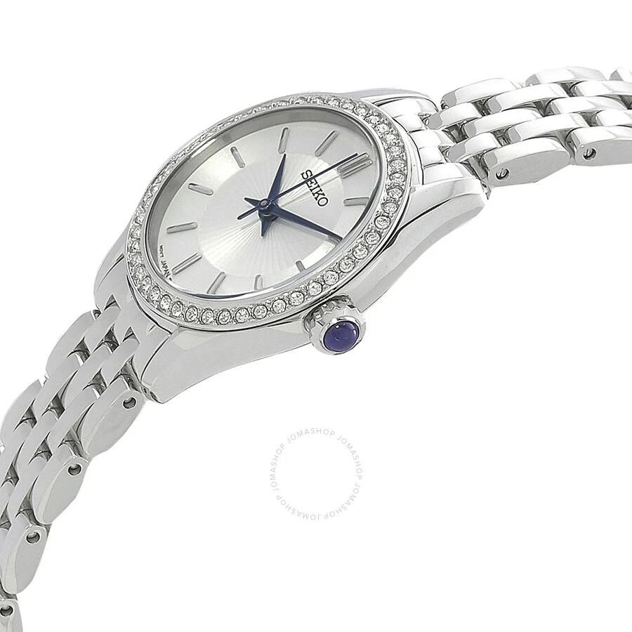 Seiko Quartz White Dial Ladies Watch SUR539 2