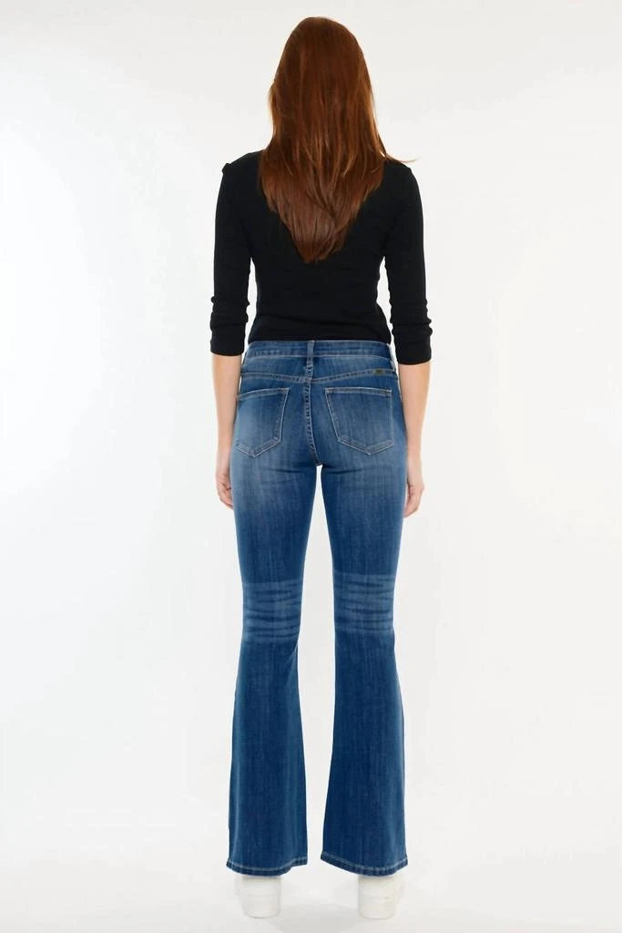 KanCan Kancan - Petite Mid Rise Flare Jeans 2
