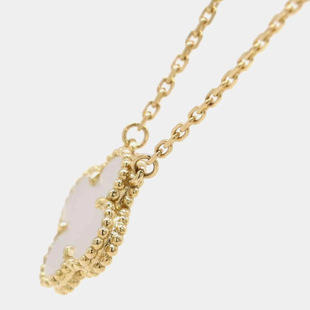 Van Cleef & Arpels Van Cleef & Arpels 18K Yellow Gold Vintage Alhambra Pendant Necklace 3