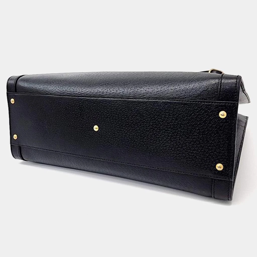 Gucci Gucci Black Leather Large Diana Tote Bag 5