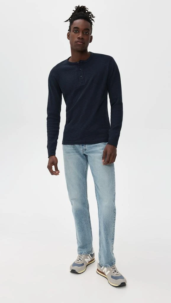 REIGNING CHAMP 1x1 Slub Slim Henley 4