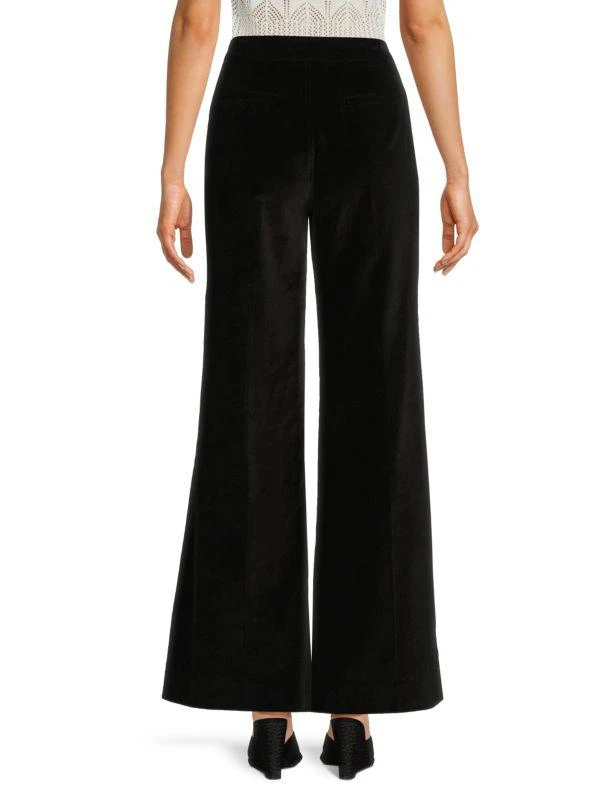 7 For All Mankind Velvet Wide Leg Pants 2