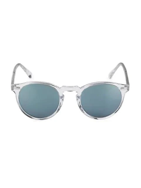 Oliver Peoples Gregory Peck 1962 50MM Round Sunglasses 1