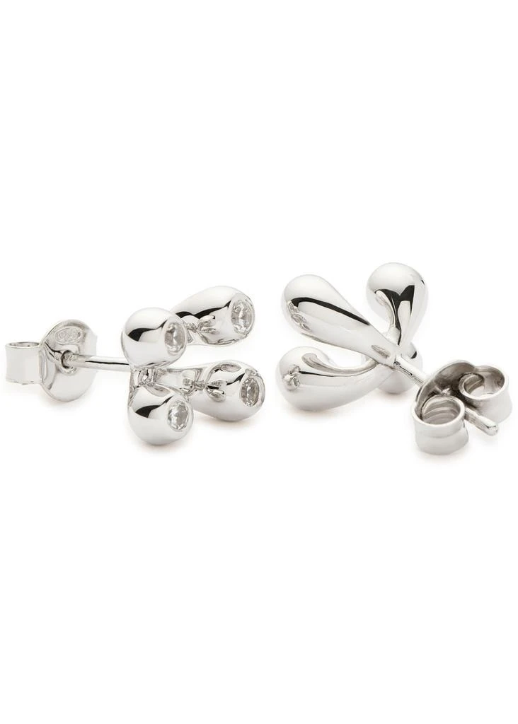 Missoma X The Flag Twins Atom sterling silver stud earrings 1