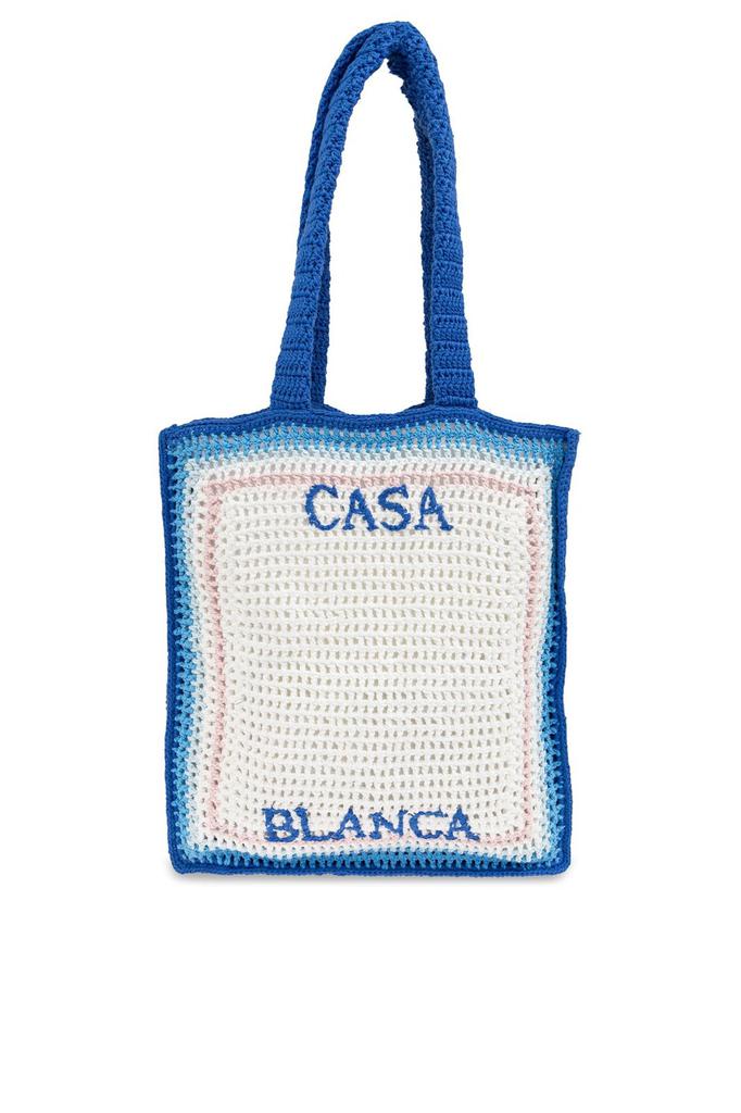 CasablancaカサブランカGradient Wave Crochet Toteトートバッグ Casablanca Gradient Wave Tote Bag | BDC Paris I Boys Don't Cry