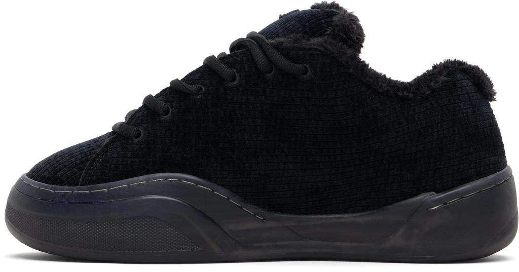 ERL Black Corduroy Vamp Sneakers 3