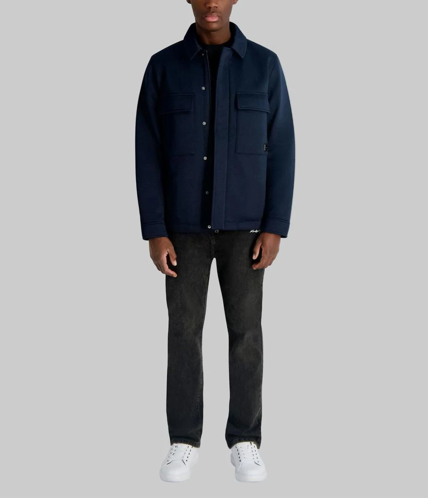 Karl Lagerfeld Paris SHIRT JACKET WITH CHEST POCKETS 4