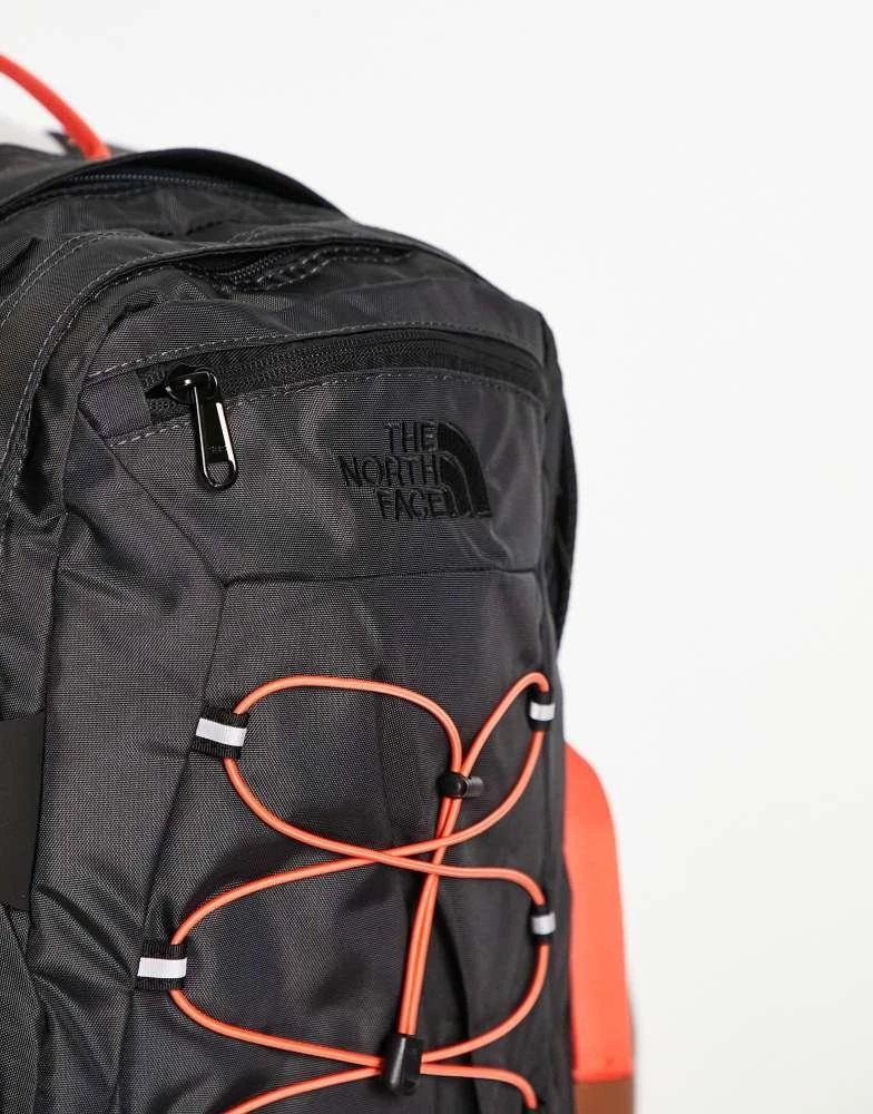 The North Face The North Face Borealis Classic backpack in grey and orange 4