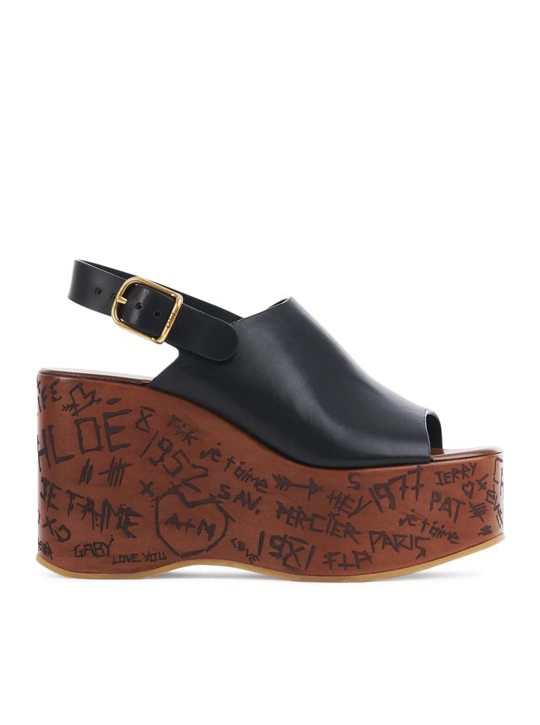 Chloé MAXIME WEDGE SANDALS