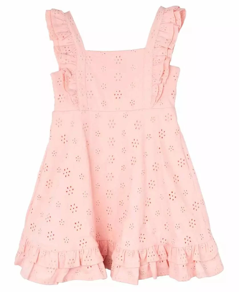 Rare Editions Little and Toddler Girls Eyelet Dress 5