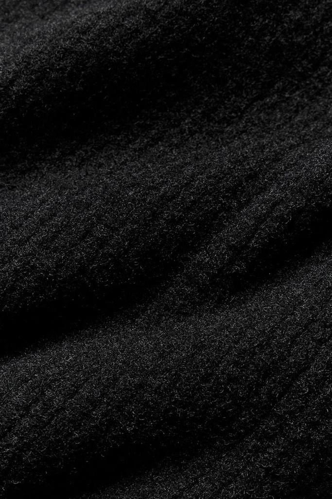 Alo Snuggle Up Sweater High-Waist Wide Leg Pant - Mushroom 6