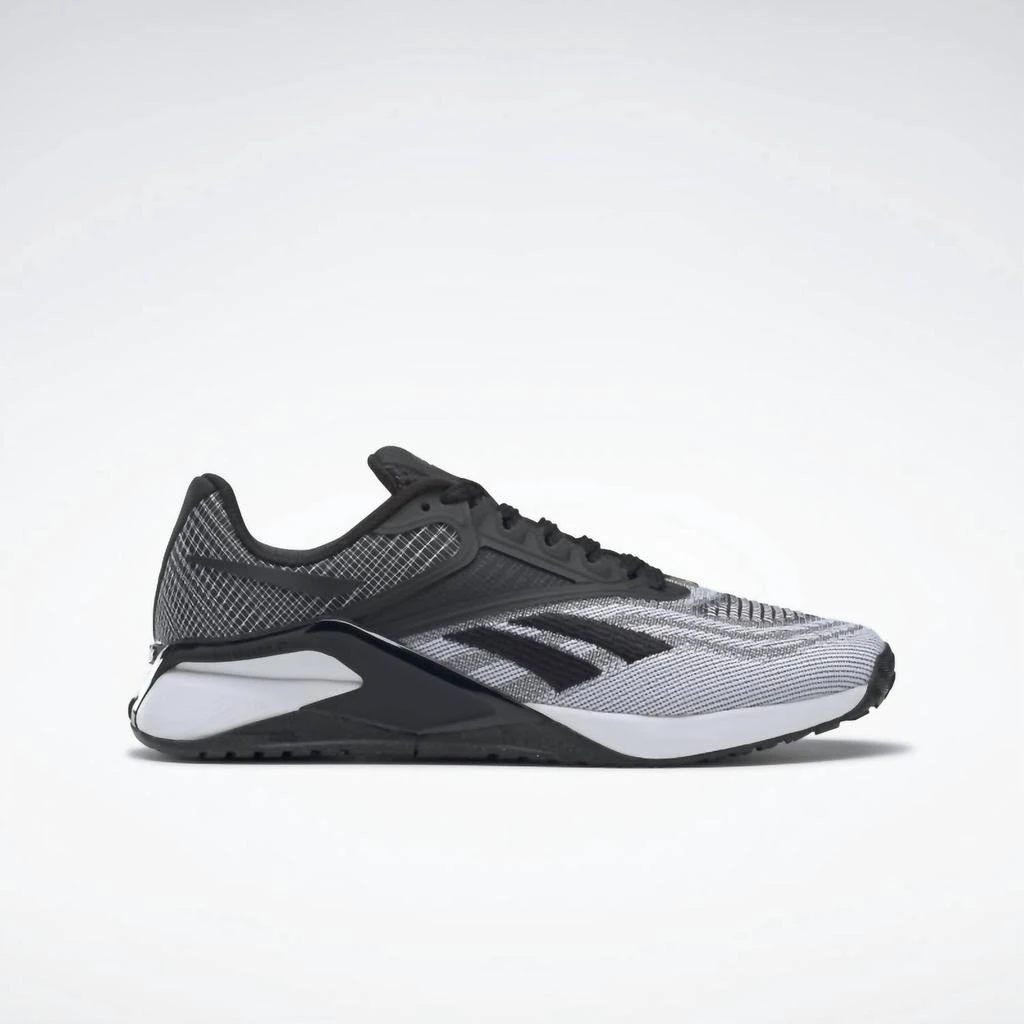 Reebok Women's Nano X2 Running Shoes In Footwear White/core Black/pure Grey 6 1