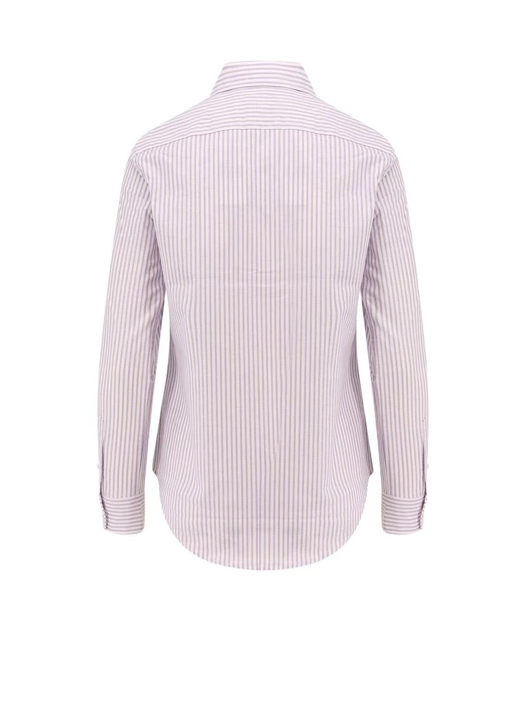 Ralph Lauren Polo Ralph Lauren Stretch Slim Fit Striped Oxford Shirt 2